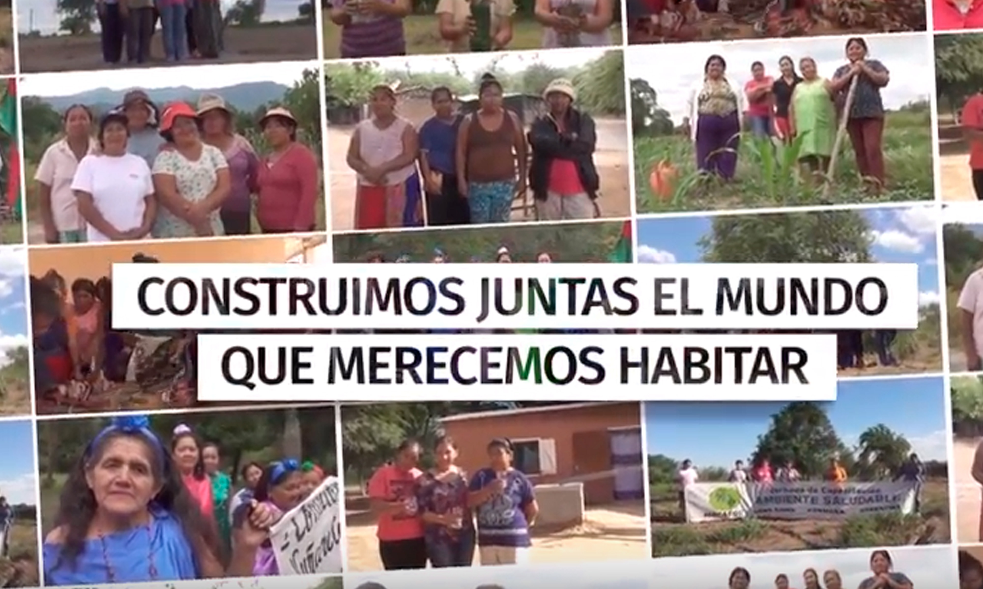 Video del Programa Defensoras Ambientales