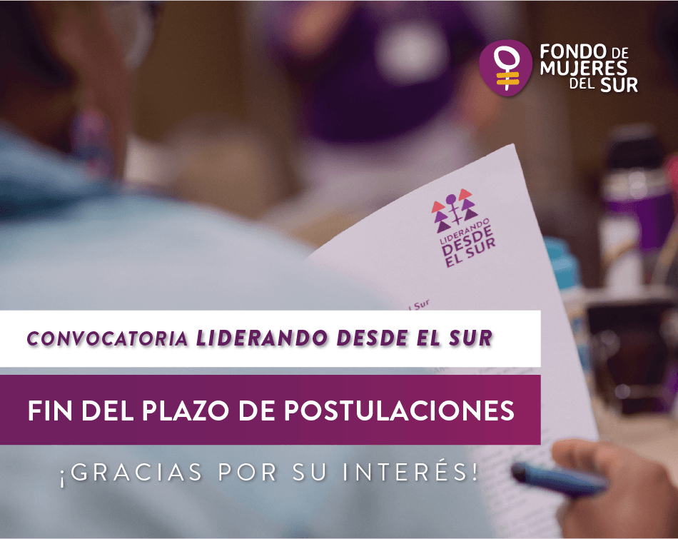 Cierre convocatoria liderando
